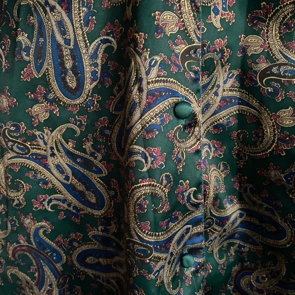VTG Sostanza Paisley Shirt Dress - Picture 5 of 6